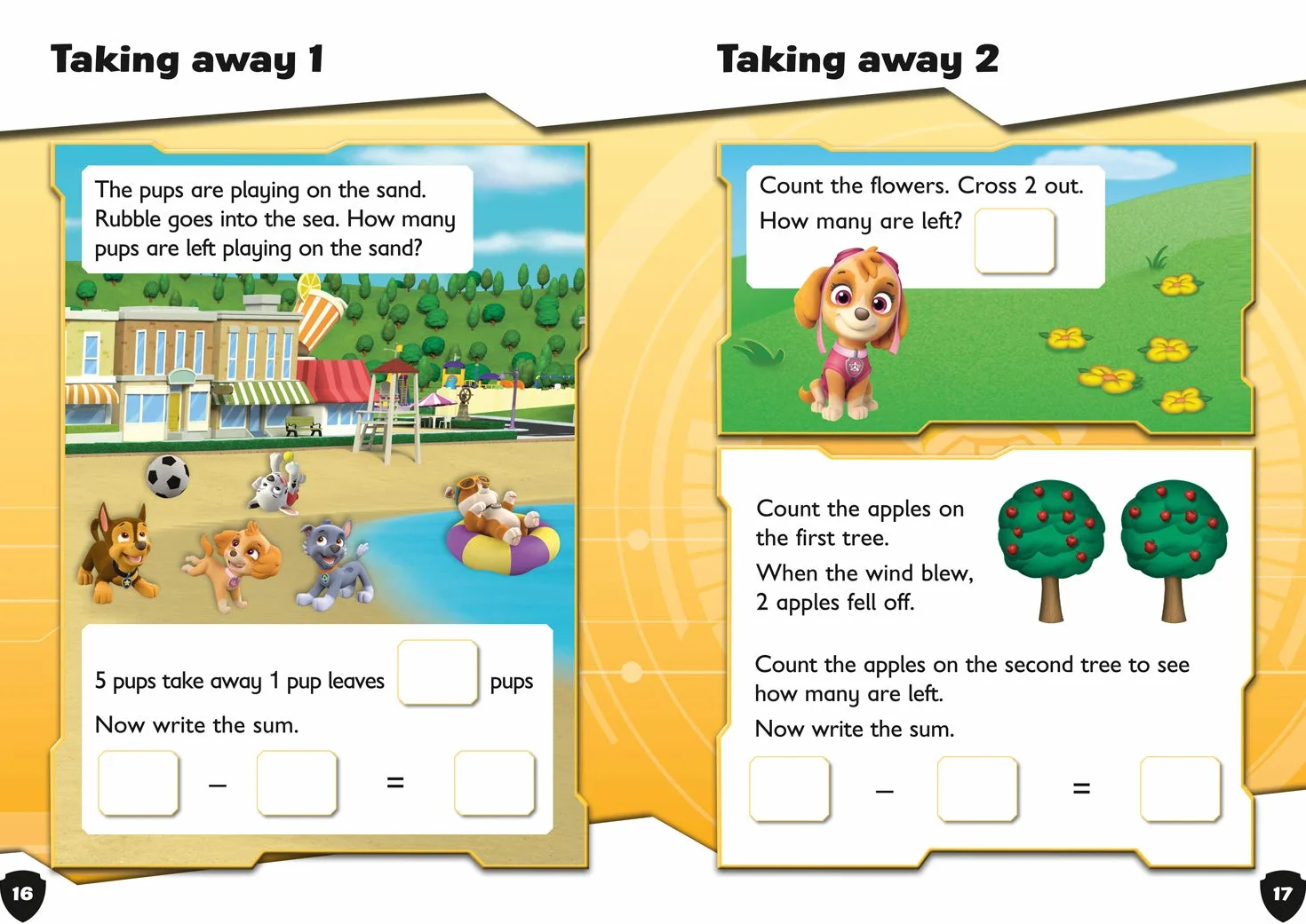 PAW Patrol First Counting Activity Book: Have fun learning to read, write and count with the PAW Patrol pups