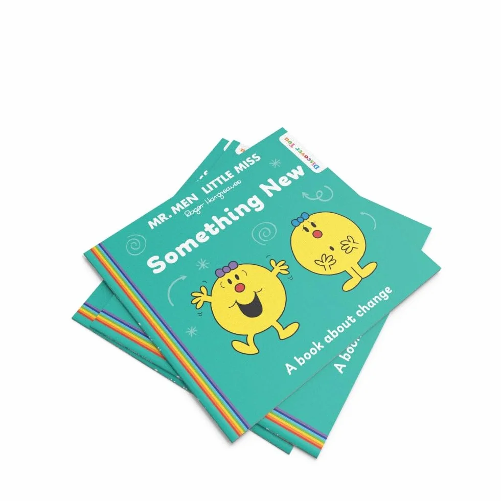 Mr Men Little Miss: Something New: A New Book for 2024 about Coping with Change from the Classic Illustrated Children’s Series about Feelings