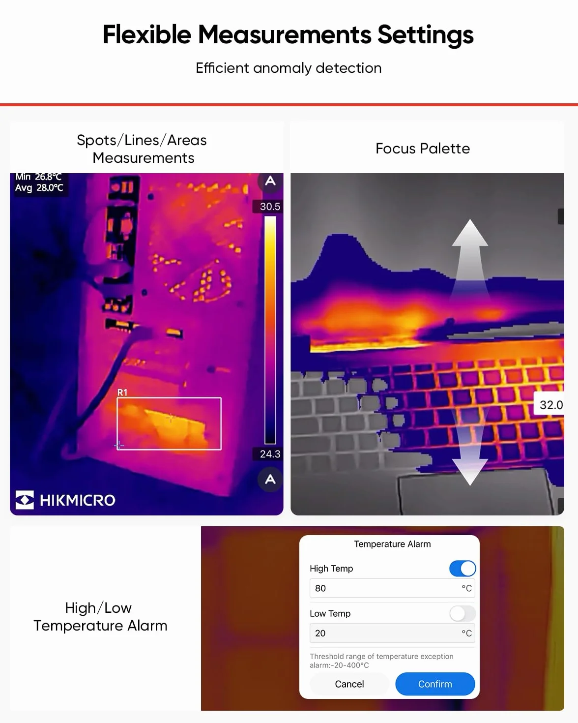 Kamera termowizyjna HIKMICRO Mini2 V2 - iOS/Android, rozdzielczość 256 x 192 IR, SuperIR, szeroki kąt 50°, USB-C/Lightning (obsługuje iPhone 15)