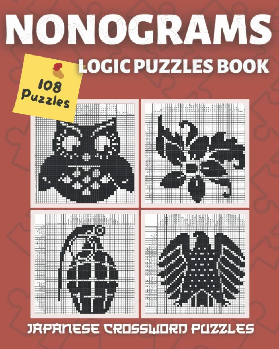 Nonogram Book: Nonograms Puzzle Books | Hanjie, Griddlers Puzzles, Pic cross Puzzles book (108 Nonogram Puzzles): 2