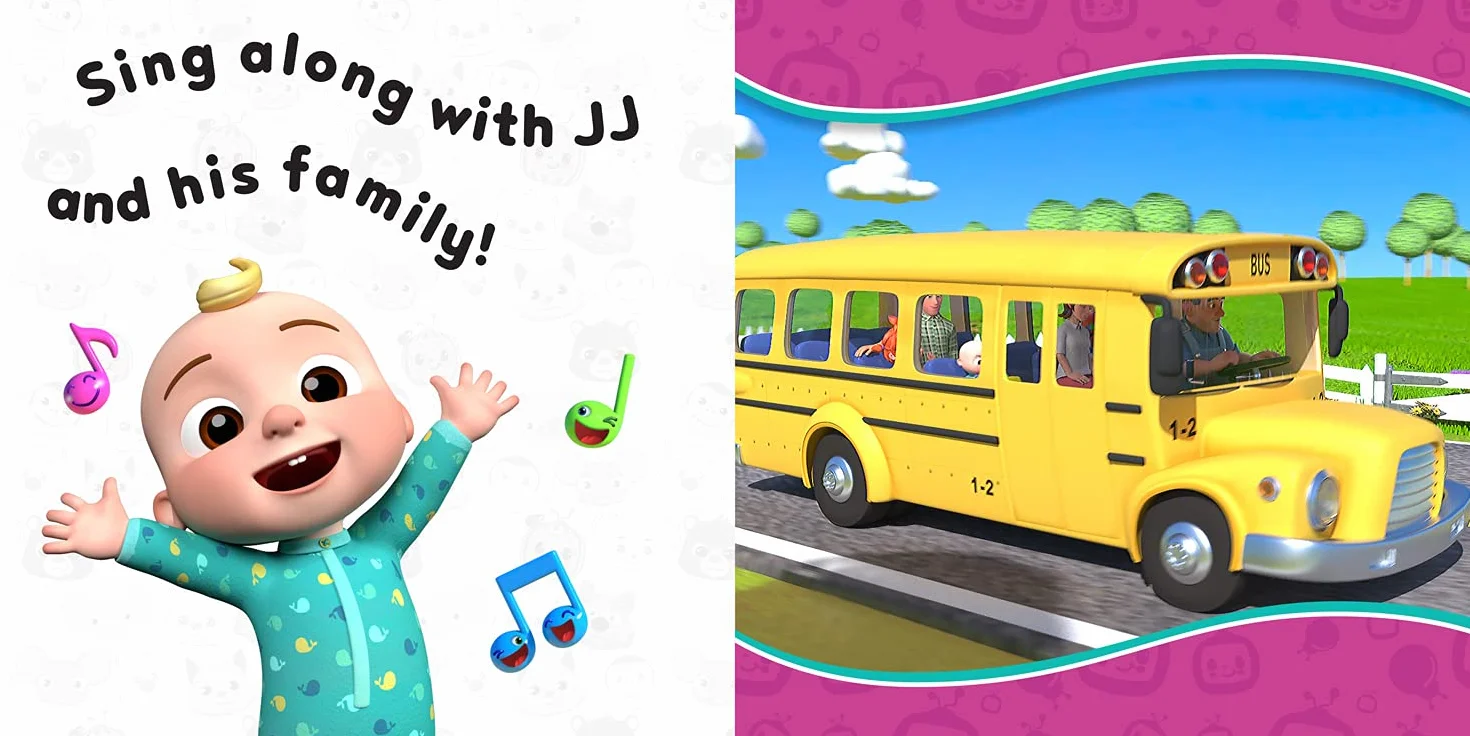 CoComelon Sing-Song: Wheels on the Bus: Sing along to the classic nursery rhyme in this cute illustrated board book for children aged 1, 2, 3 and 4 years