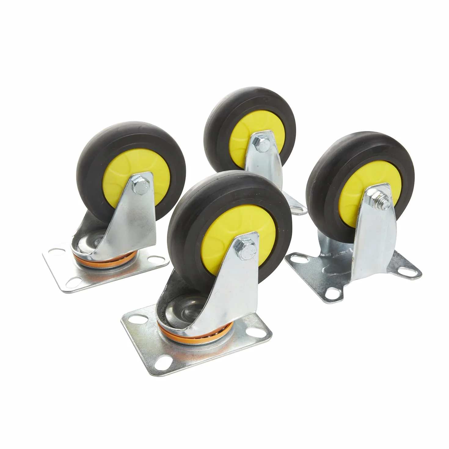 KATSU Tools Wytrzymała lekka składana platforma plastikowy wózek wózek magazynowy pojemność 150 kg