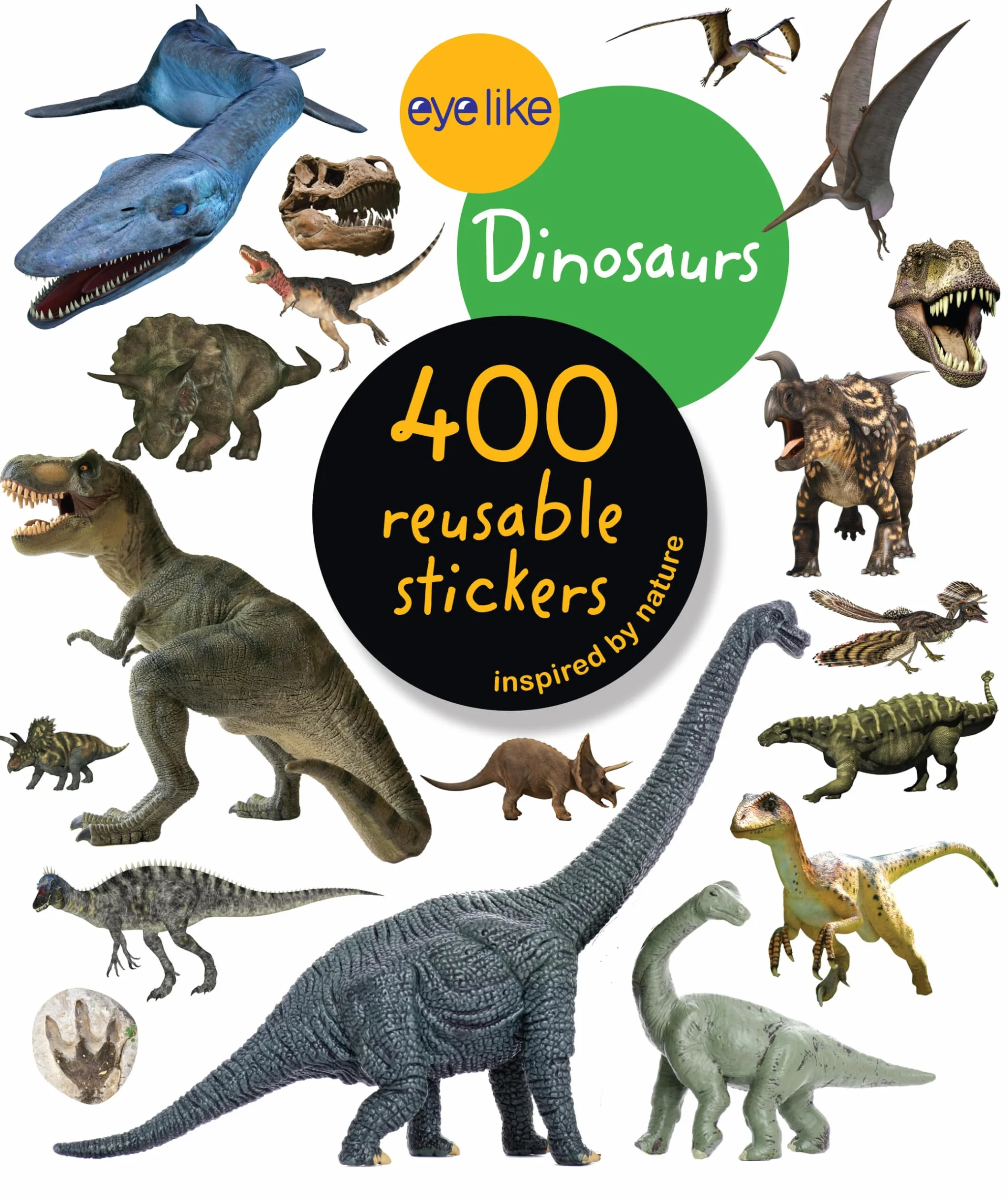 Eyelike Stickers: Dinosaurs