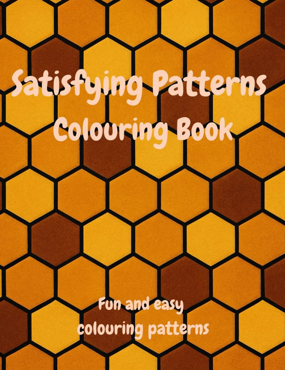 Satisfying Patterns Colouring Book