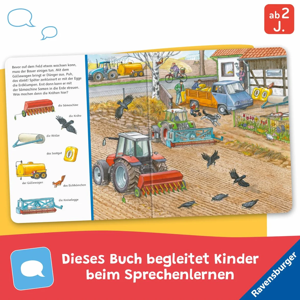 Sachen suchen: Auf dem Bauernhof - Wimmelbuch ab 2 Jahren