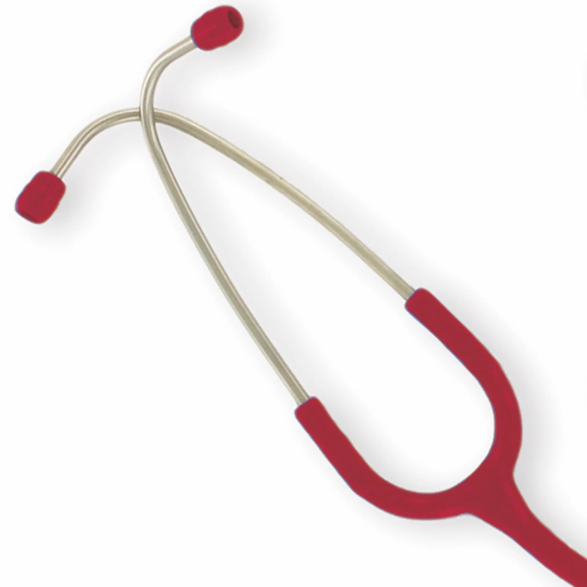 Gima - Classic Dual Head Adult Dufono, Stetoskop z Pawilonem ze Stali Nierdzewnej i Pałąkiem z Podwójną Sprężyną Wewnętrzną, bordowy, 32535