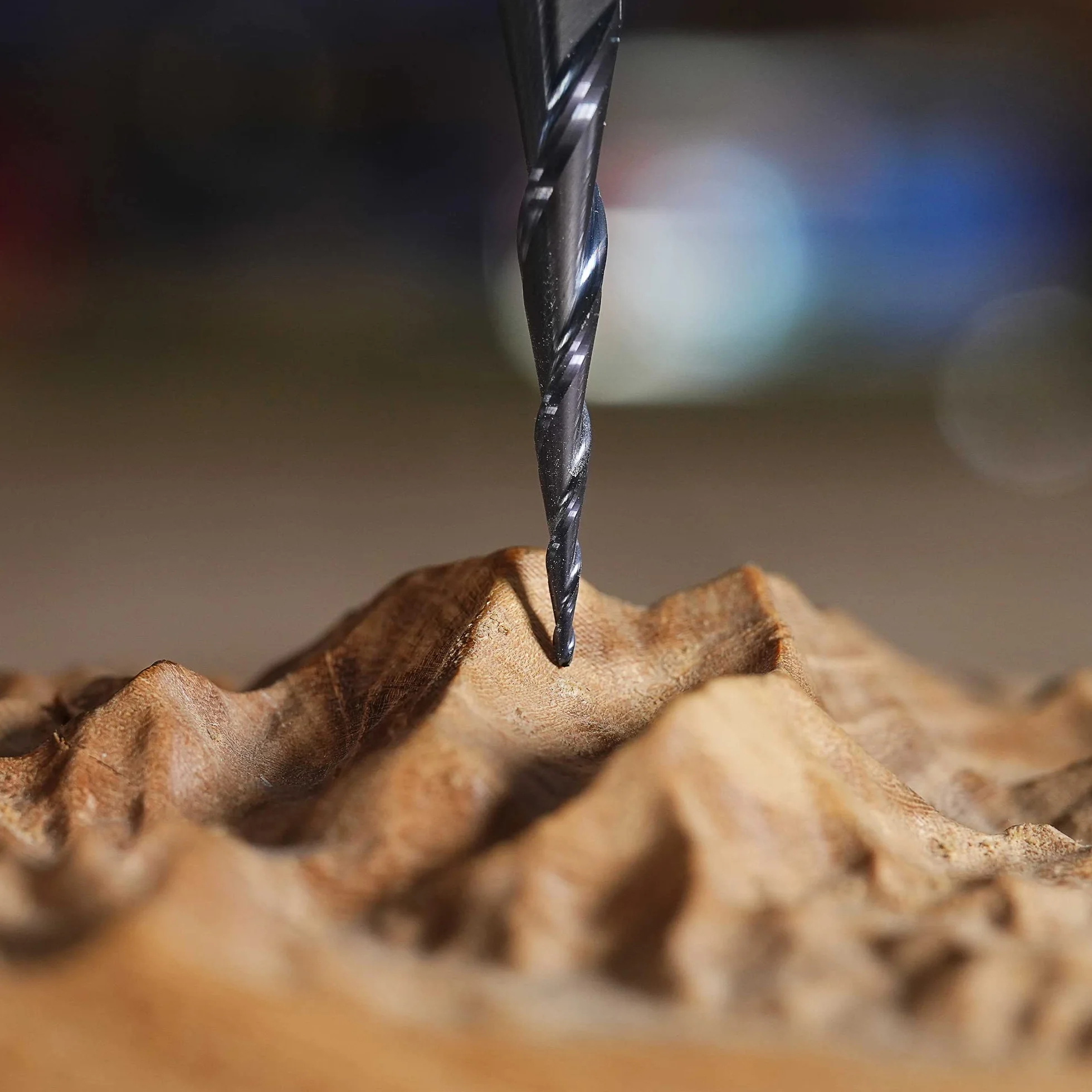 SpeTool Narzędzie do grawerowania CNC Frez z z węglika spiekanego, promień 1,5 6 mm chwyt