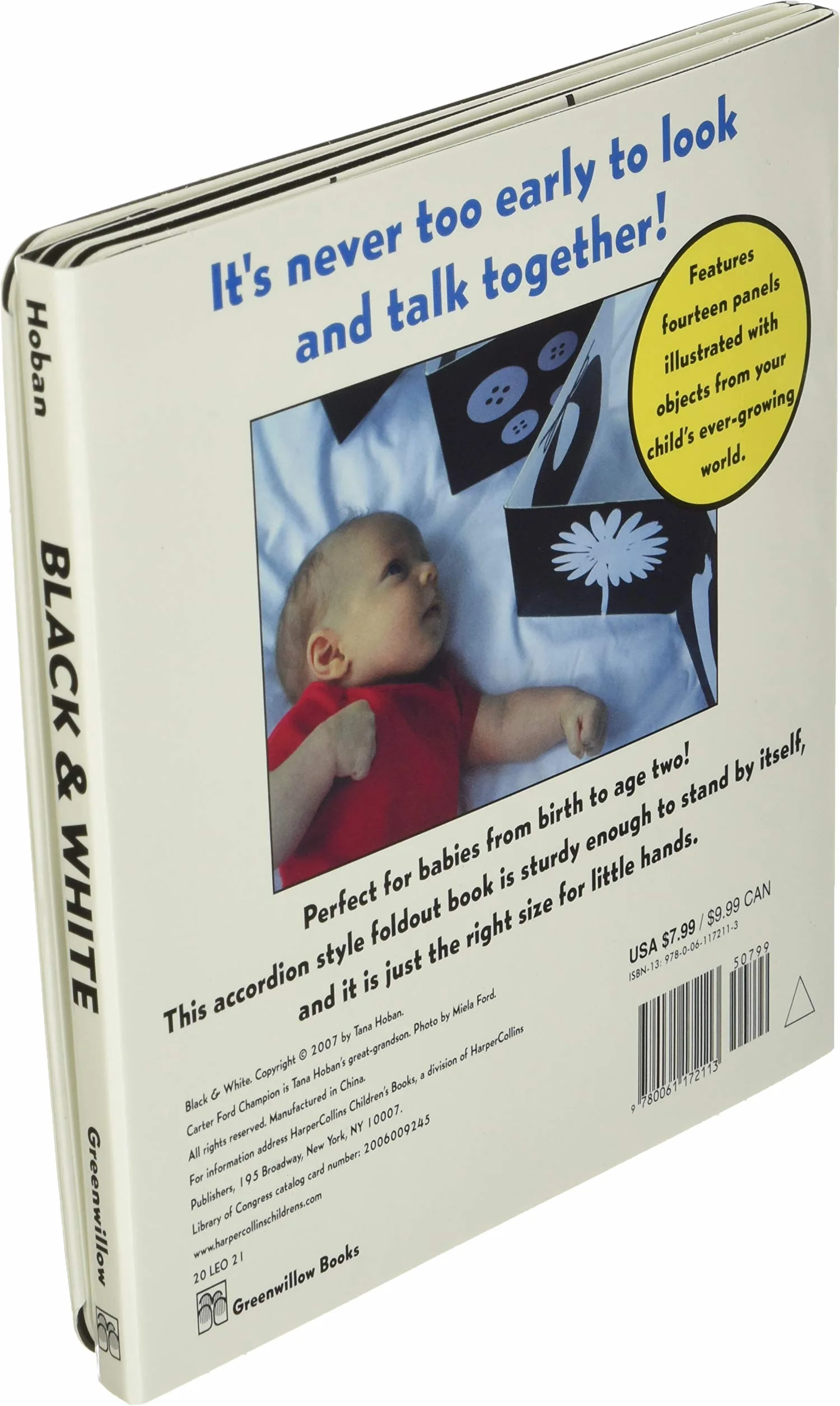 Black & White: A High Contrast Book for Newborns