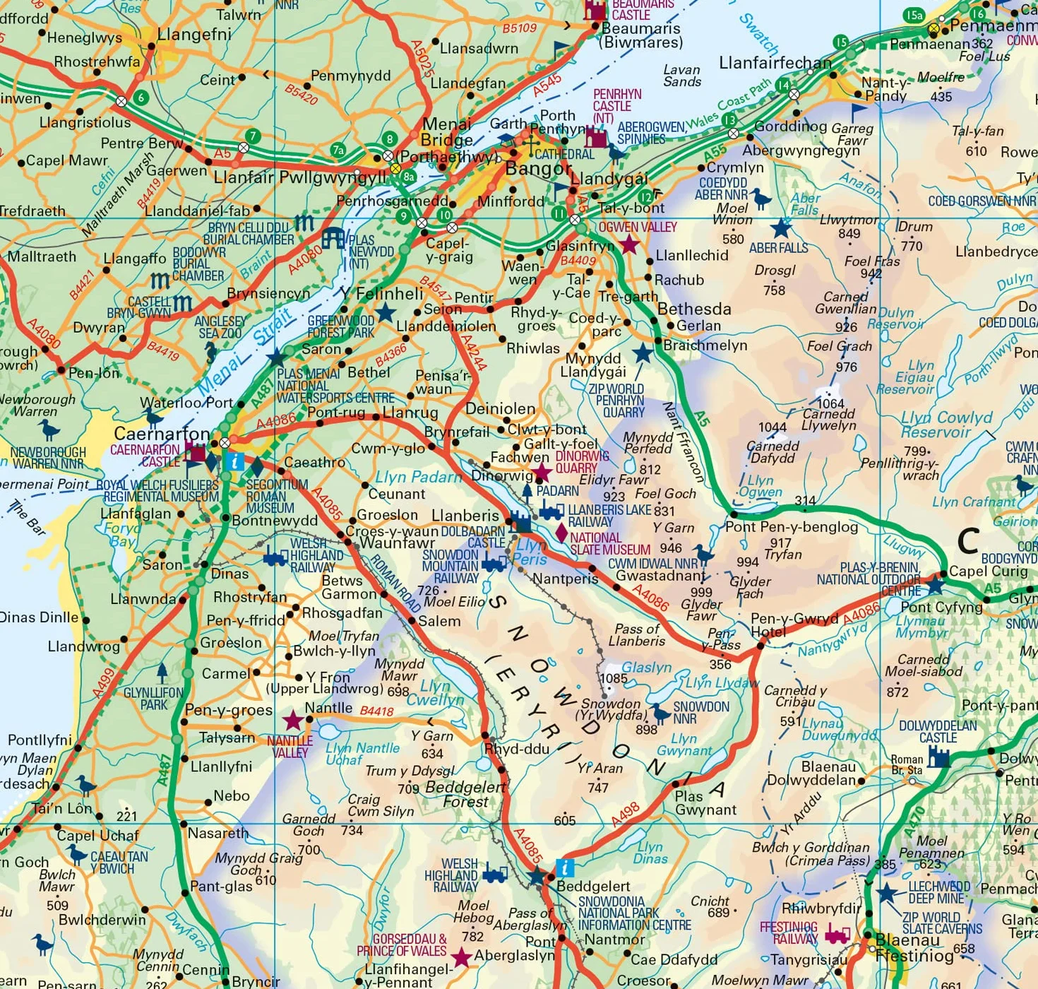 Wales Pocket Map: The perfect way to explore Wales