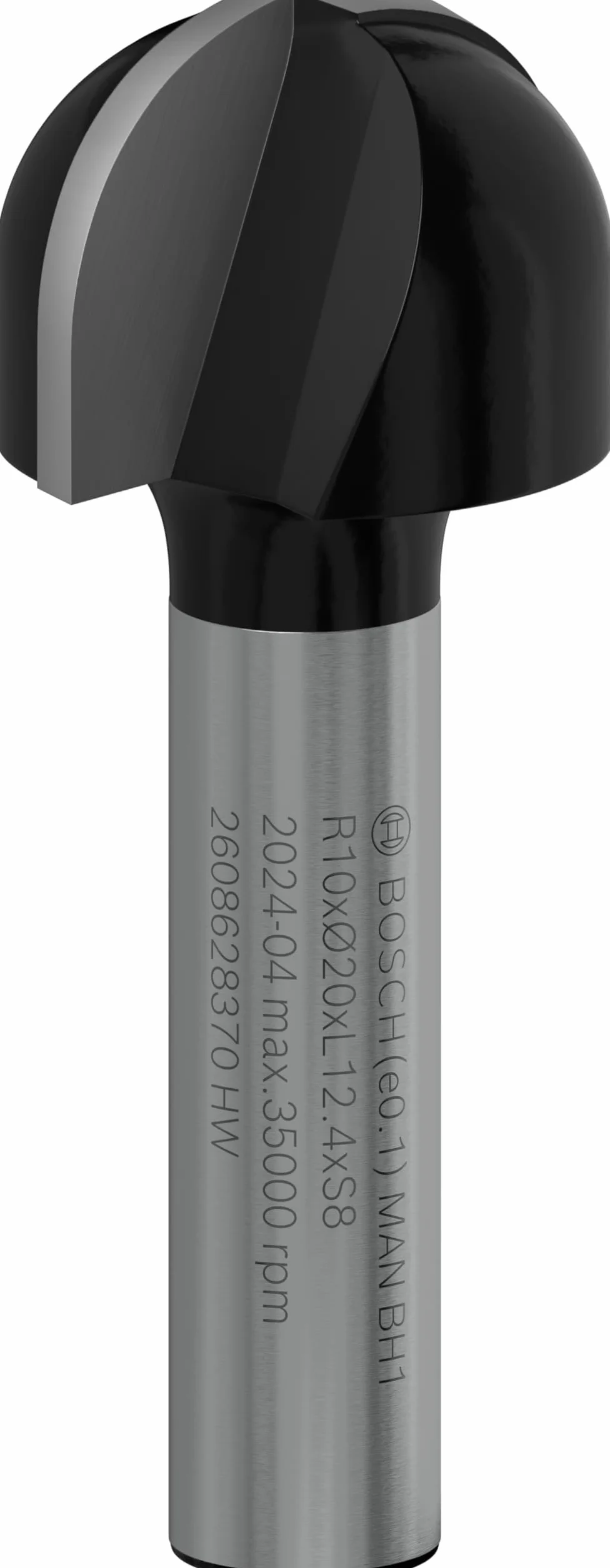 Bosch 1x Frez PRO promieniowy wypukły (do Miękkie drewno, Twarde drewno, Ø 20 mm, Professional Akcesoria Frez ręczny, Frez krawędziowy)