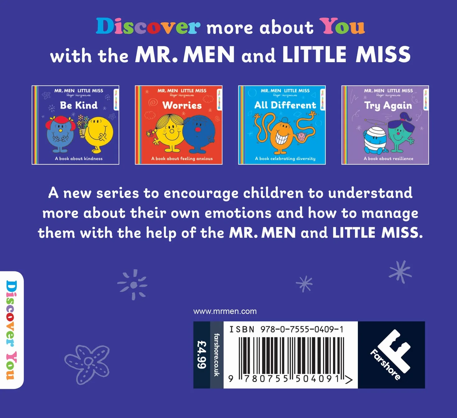 Mr. Men Little Miss: Be Kind: A Book about Kindness from the New Illustrated Children’s Series for 2022 about Feelings