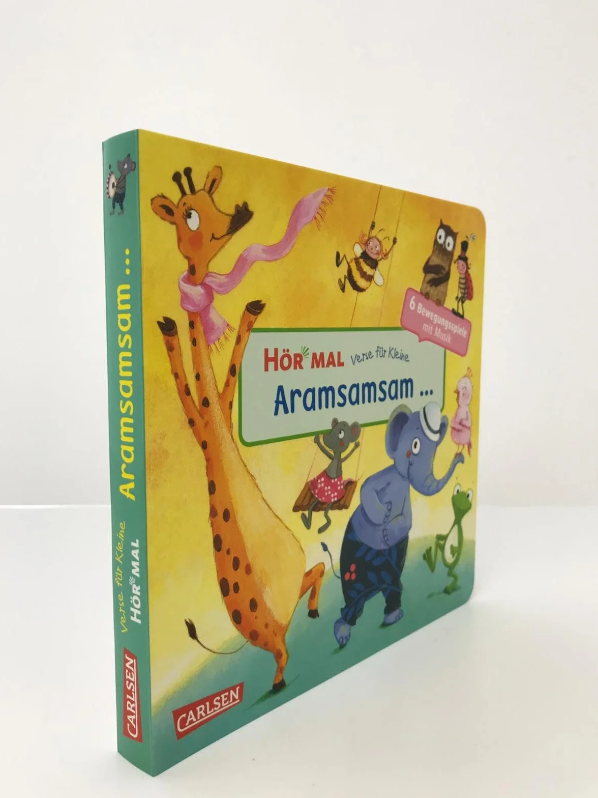Hör mal (Soundbuch): Verse für Kleine: Aramsamsam: Zum Hören, Schauen und Mitmachen ab 18 Monaten. Beliebte Bewegungsspiele mit Musik und Spielanleitungen