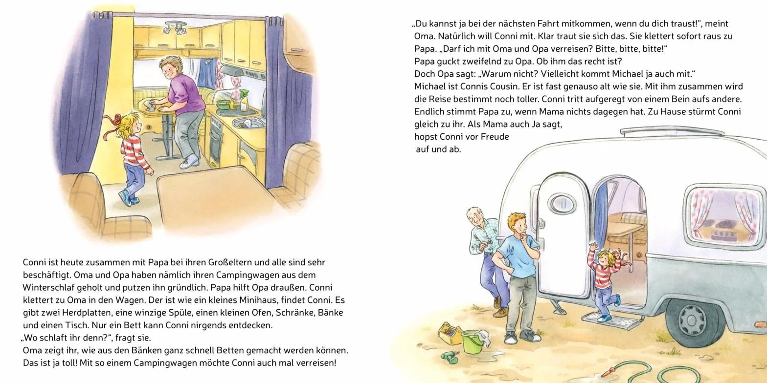 LESEMAUS 115: Conni traut sich was