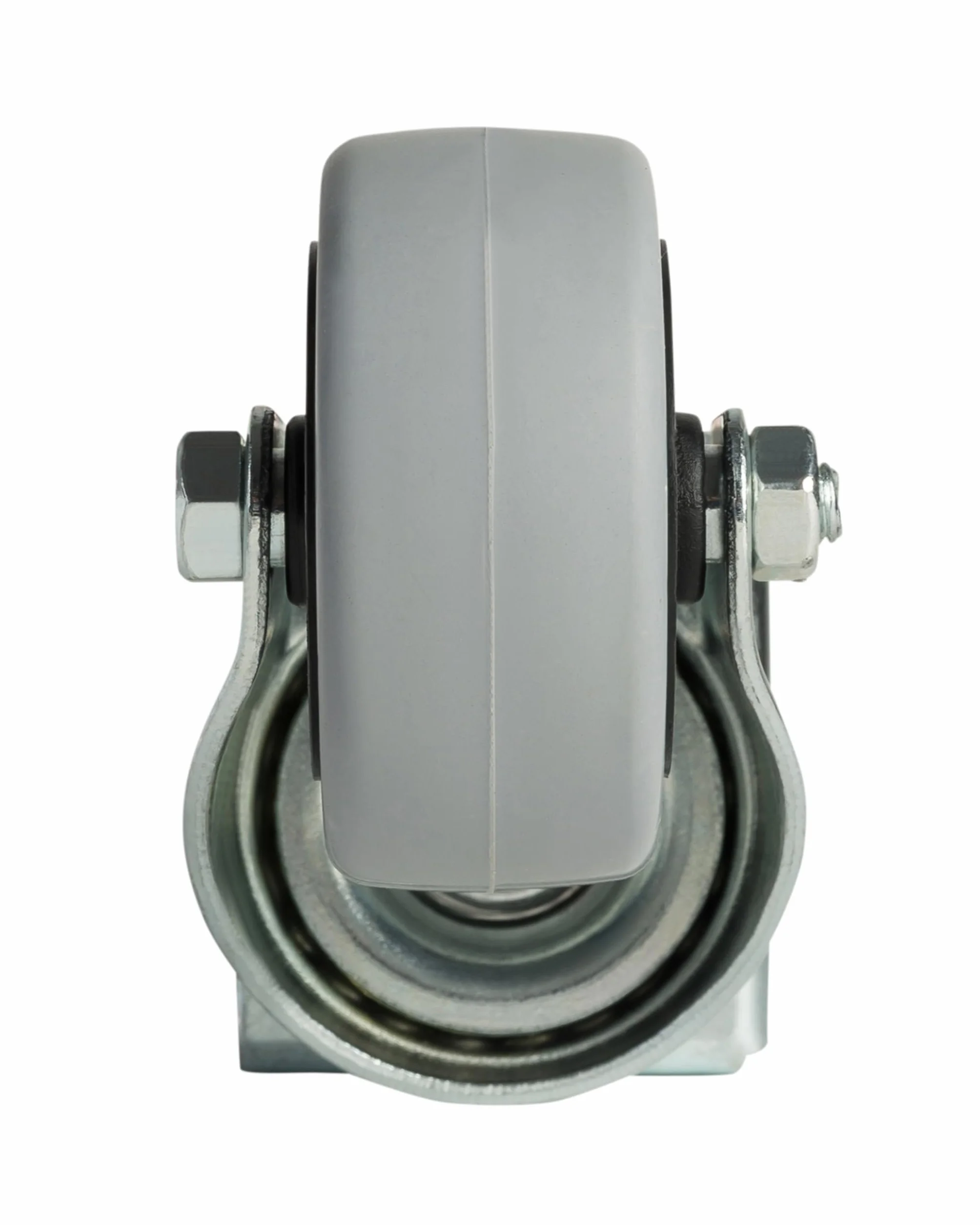 Dörner + Helmer Kółka skrętne z blachą kątową, zestaw 4 sztuk, 50 mm x 22 mm, nośność 120 kg, kąt 52 mm x 37 mm, ocynkowane