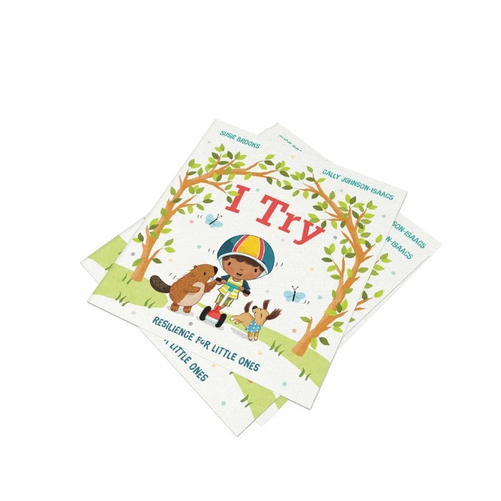 I Try: A new illustrated children’s book for building resilience, confidence and a growth mindset