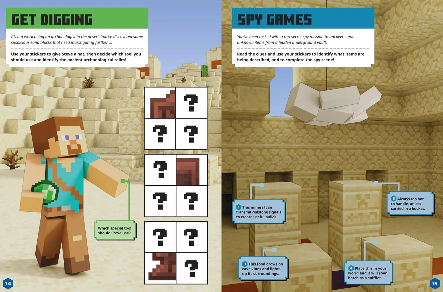 Minecraft Character Creator Sticker Book: A brand-new official sticker book adventure full of fun customisation for kids who love gaming.