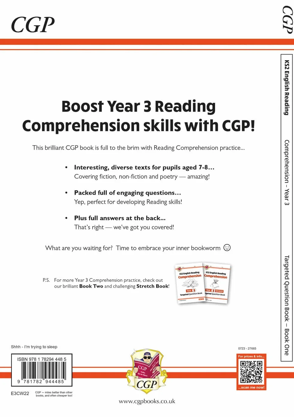KS2 English Year 3 Reading Comprehension Targeted Question Book - Book 1 (with Answers)