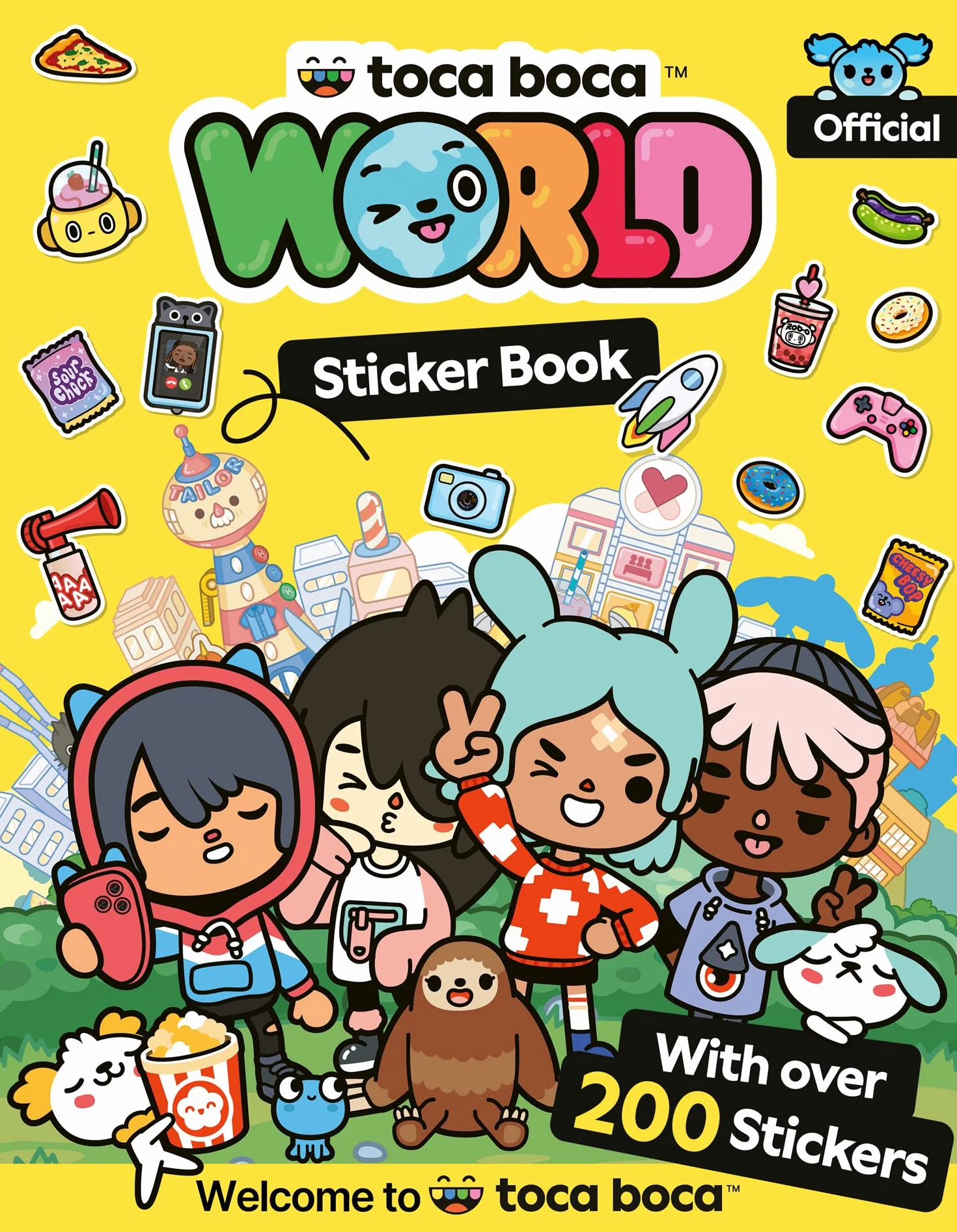 Toca Boca Sticker Book: Welcome To Toca Boca!: an official sticker book for fans of the Top 3 iPad app for kids. Perfect for children aged 8, 9, 10, 11, 12. NEW for 2026!