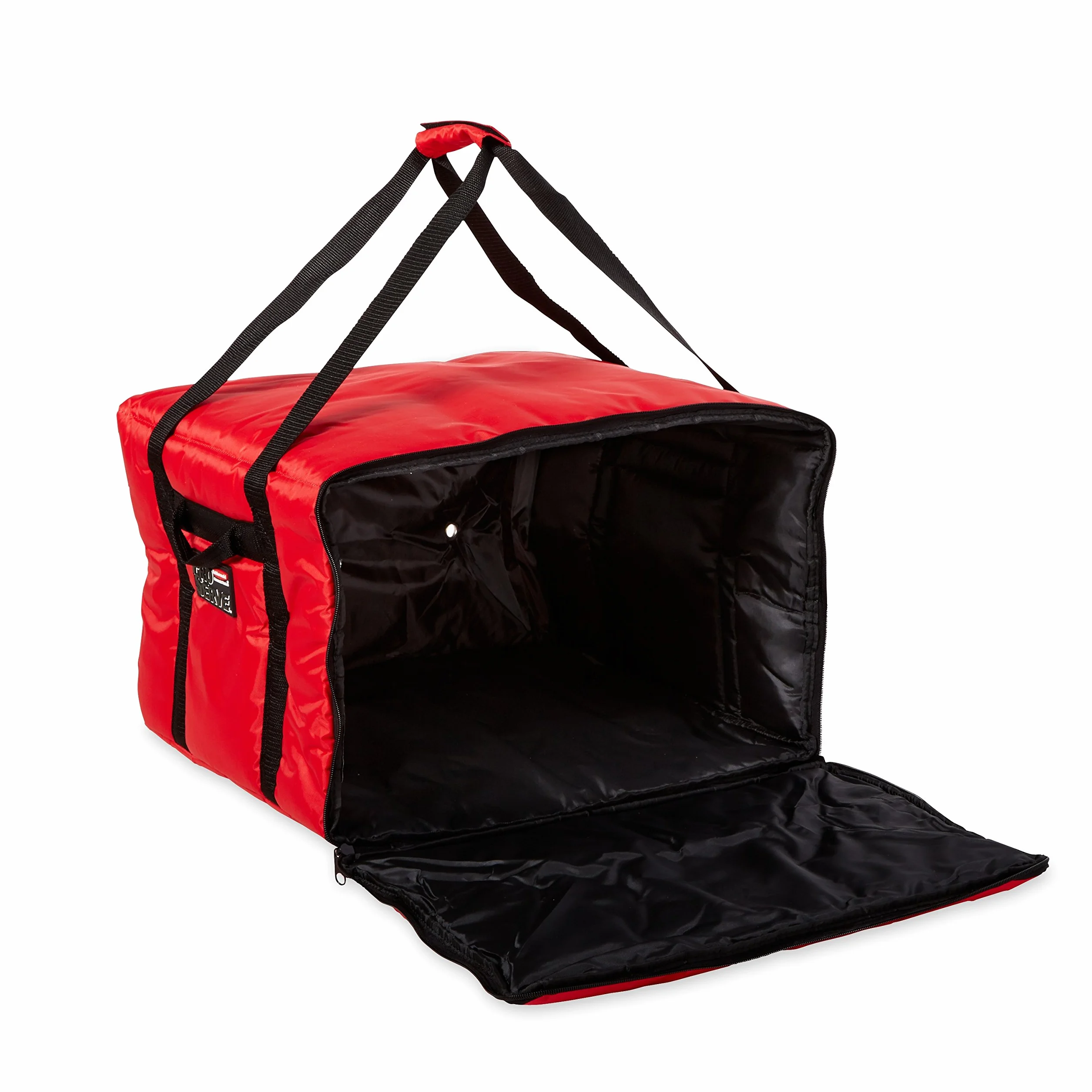 Rubbermaid FG9F3900RED profesjonalna duża torba gastronomiczna do pizzy, czerwona