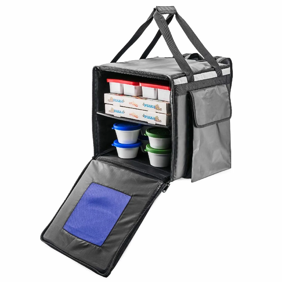 Thermohauser Plecak dostawczy 420 x 420 x 420 mm – transport pizzy lub pudełek menu