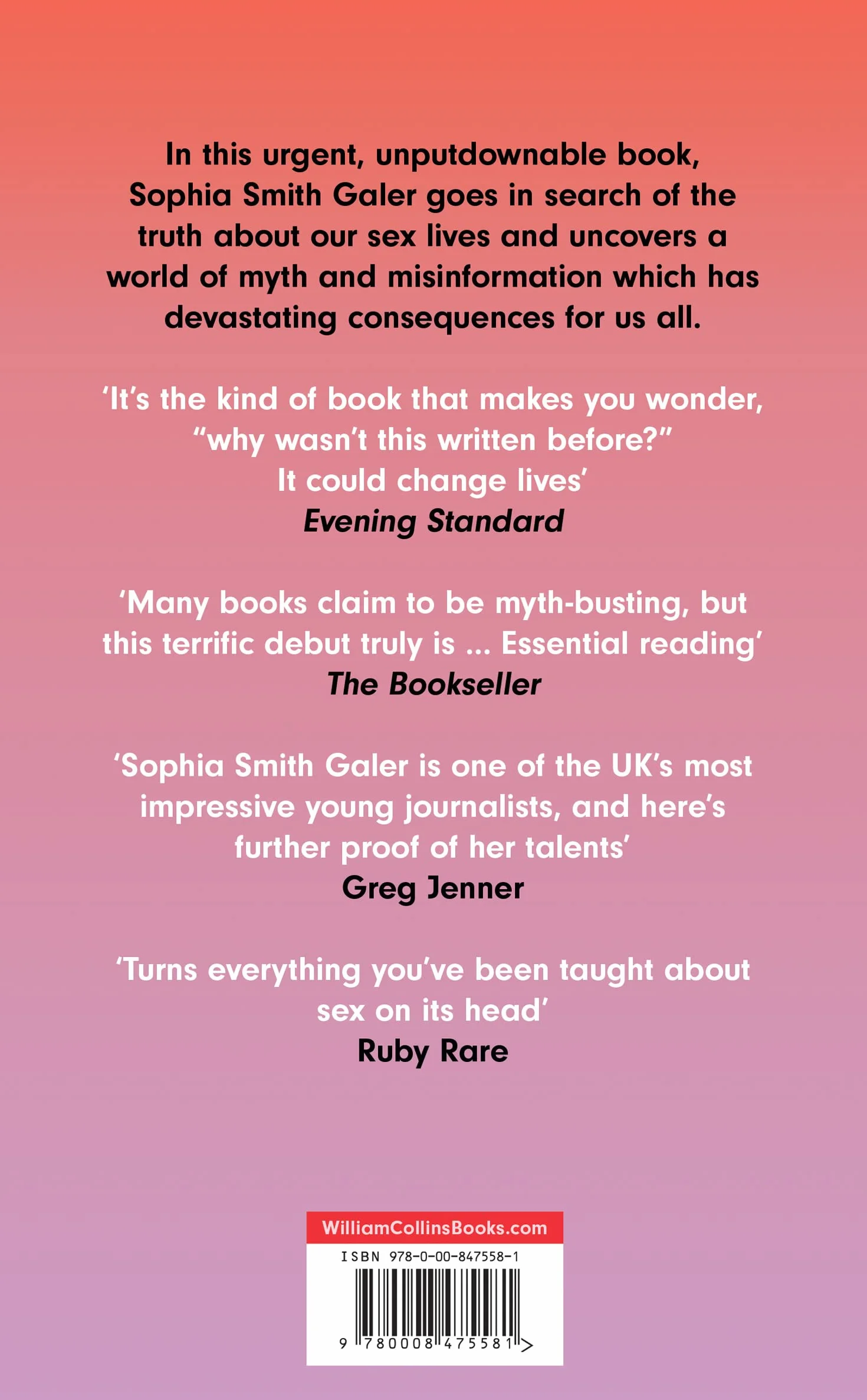 Losing It: A taboo-busting guide to sex and relationships that debunks the myths you were taught at school.