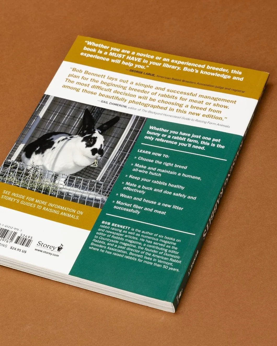 Storey's Guide to Raising Rabbits, 5th Edition: Breeds, Care, Housing