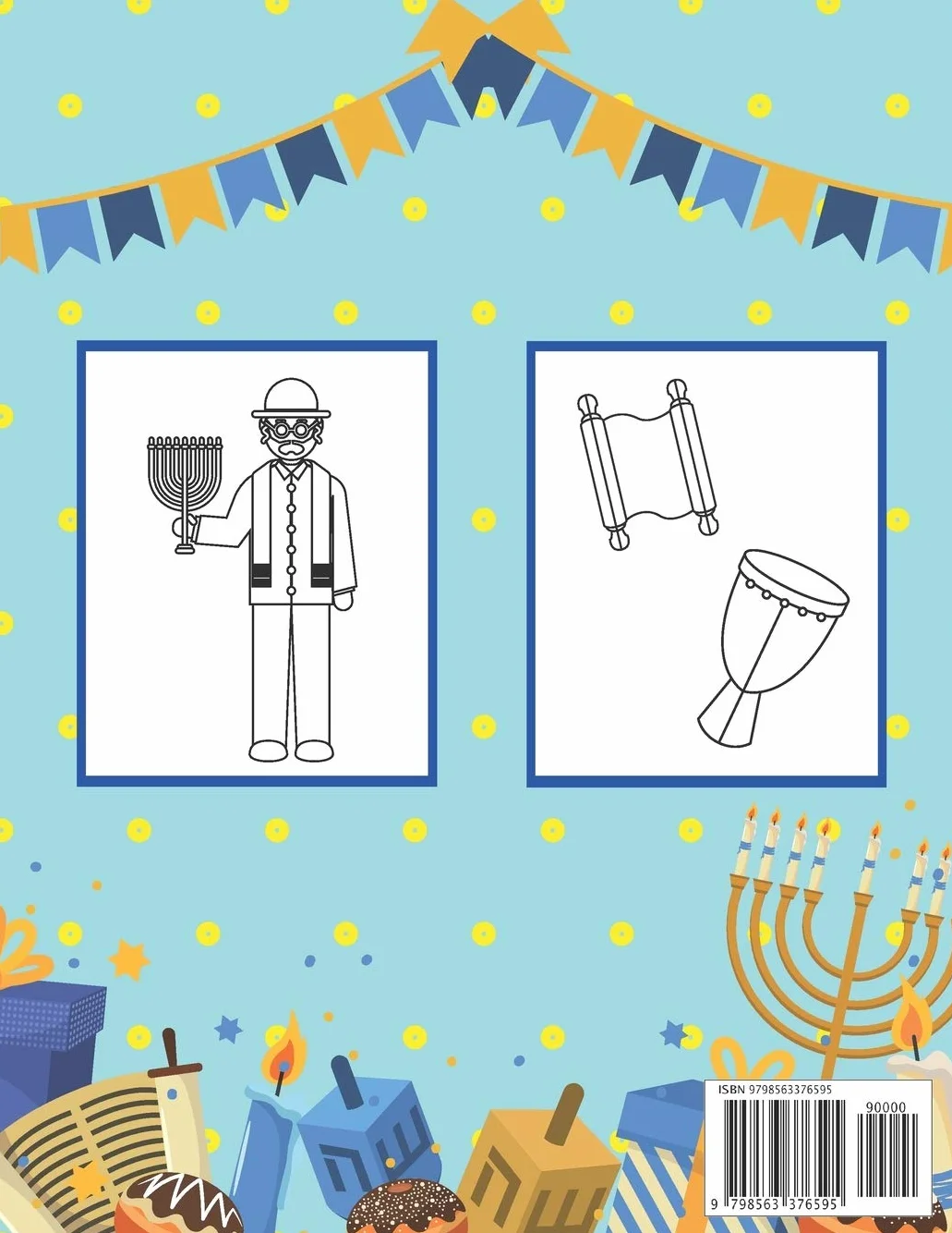 Hanukkah Coloring Book for Kids: Chanukah Colouring Activity Book Perfect Gift for Jewish Kids