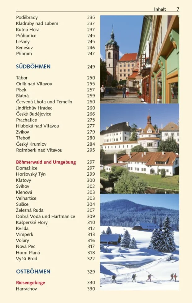 TRESCHER Reiseführer Tschechien: Böhmen, Mähren, Prag, Riesengebirge, Bäderdreieck
