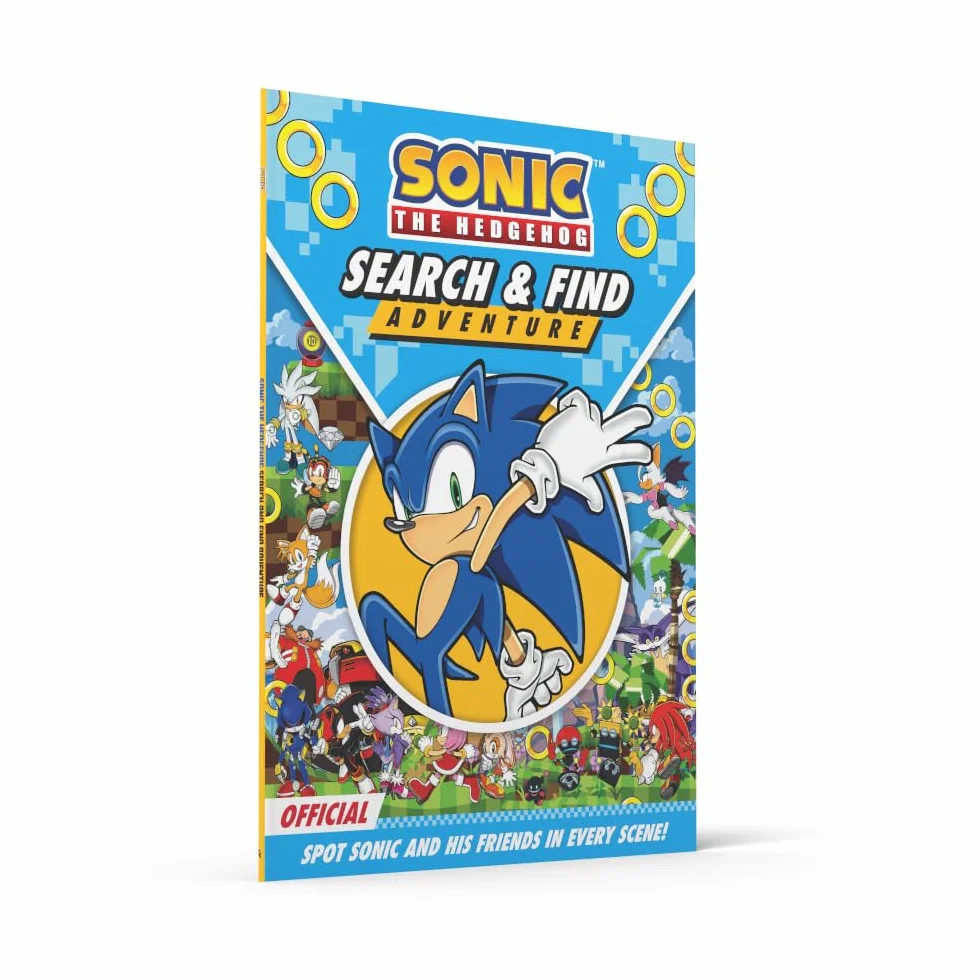 Sonic the Hedgehog Sticker Quest: Sonic vs Shadow: Sticker Activity Book packed with puzzles and over 200 stickers! Perfect for fans of the games, movies and TV shows