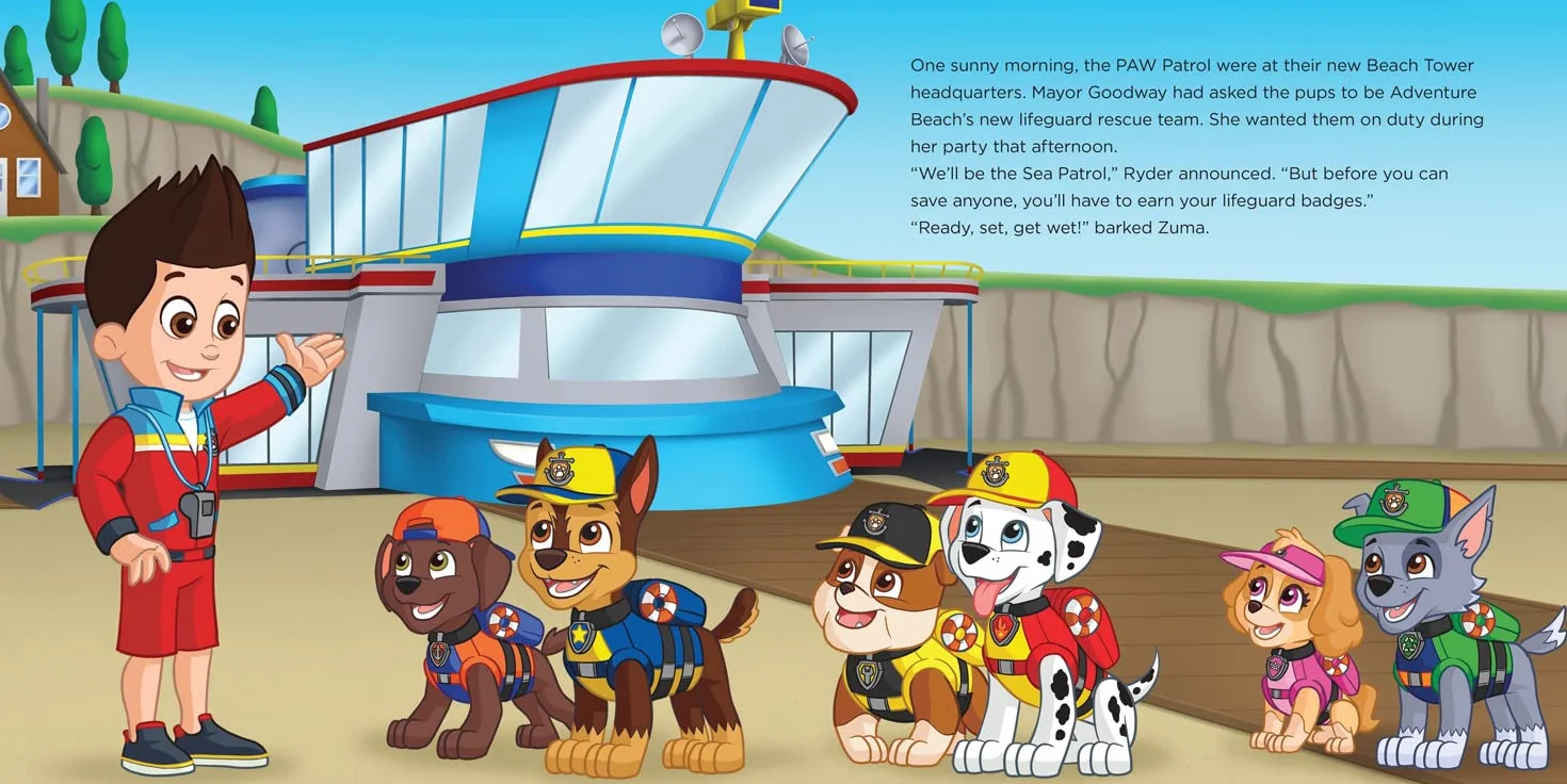 PAW Patrol Sea Patrol To The Rescue Picture Book: A PAWsome ocean adventure story perfect for every PAW Patrol fan.