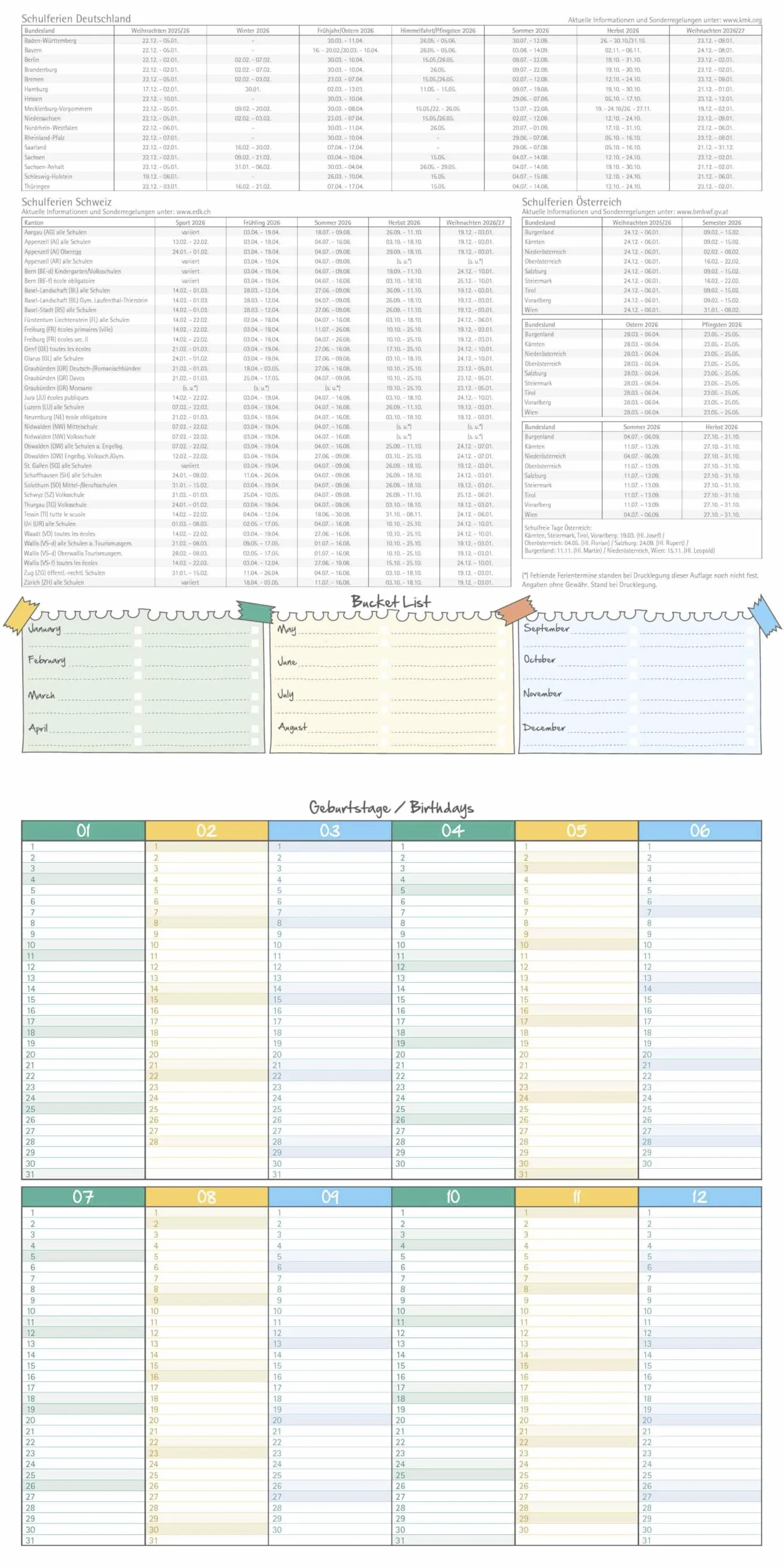 Alpha Edition - Space 2026 – Broschürenkalender 30×30 cm (30×60 geöffnet) mit Notizbereich, faszinierender Weltraum-Wandkalender & Bildkalender, idealer Wandplaner für Astronomie- & Sternenfans