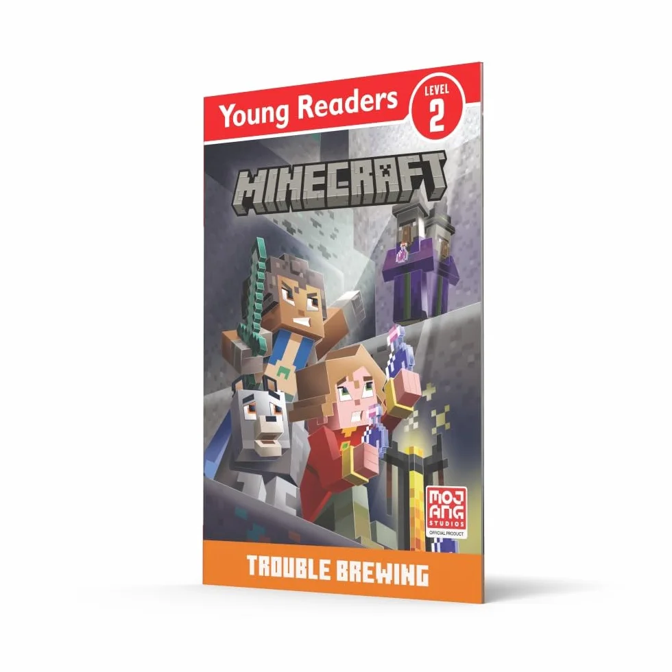 Minecraft Young Readers: Trouble Brewing: An official Minecraft illustrated children’s gaming adventure for young, struggling or reluctant readers and kids who love video games!