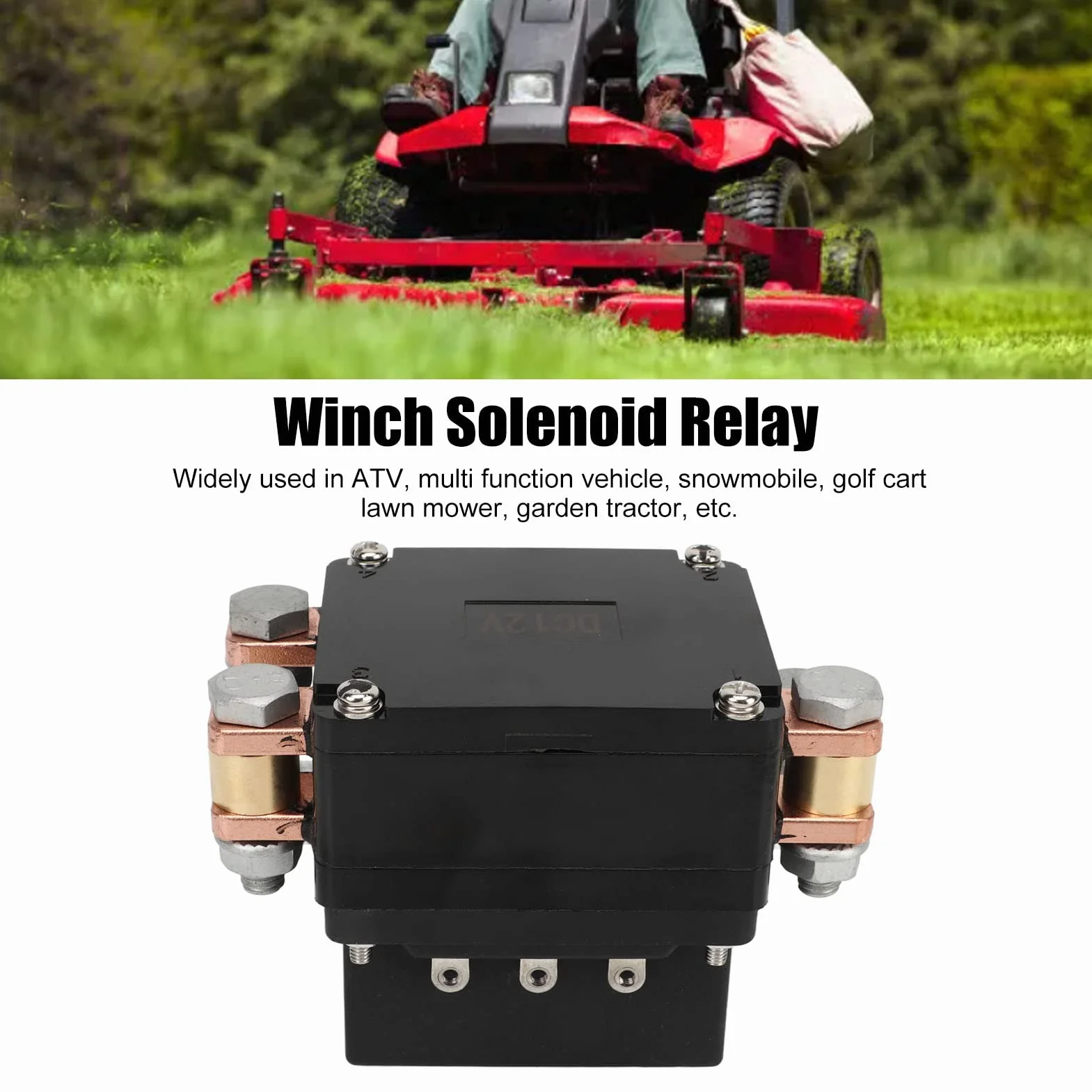 Przekaźnik Wciągarki Lr4600 Stycznik Ciężka Wciągarka 600A 34W 12V Wciągarki Hydrauliczne