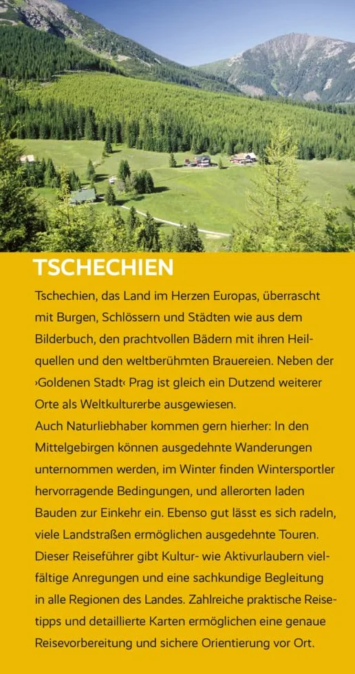 TRESCHER Reiseführer Tschechien: Böhmen, Mähren, Prag, Riesengebirge, Bäderdreieck