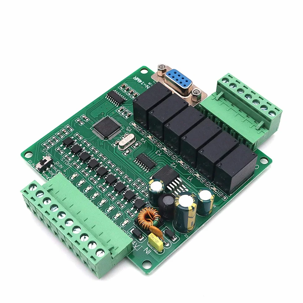 DollaTek DC24V Plc Przemys?owy kontroler kart steruj?cych FX1N-14MR Wyj?cie przeka?nika kart