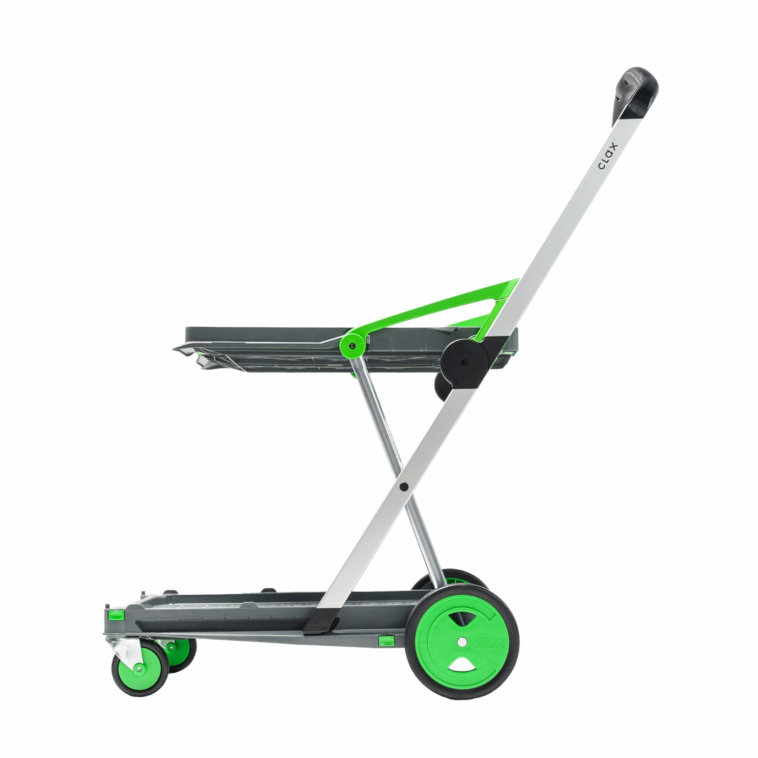 Clax® | Składany transport mobilny | Basic bez składanej skrzynki | Wózek | Wózek do przygotowywania zamówień | Składany