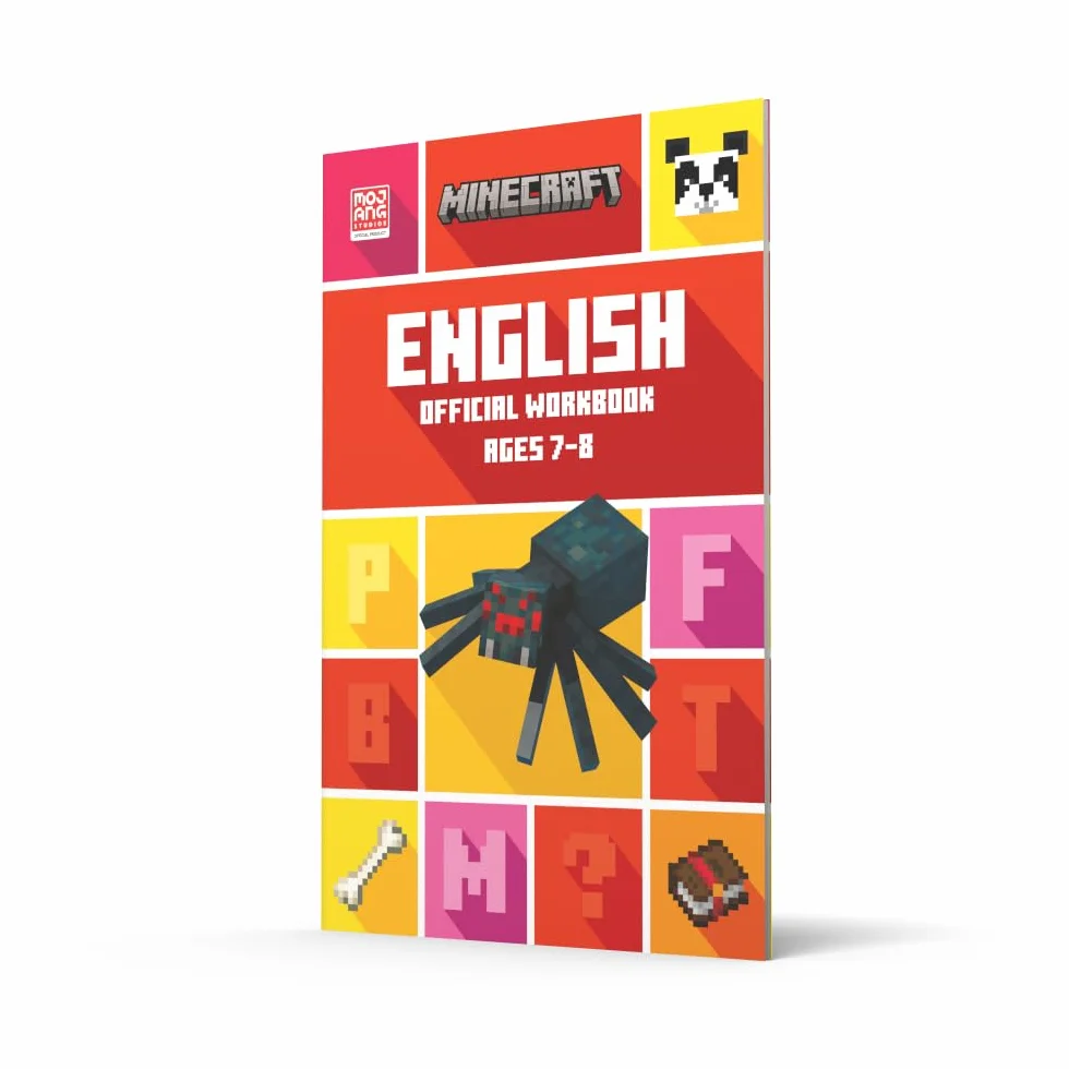 Minecraft English Ages 7-8: Official Workbook