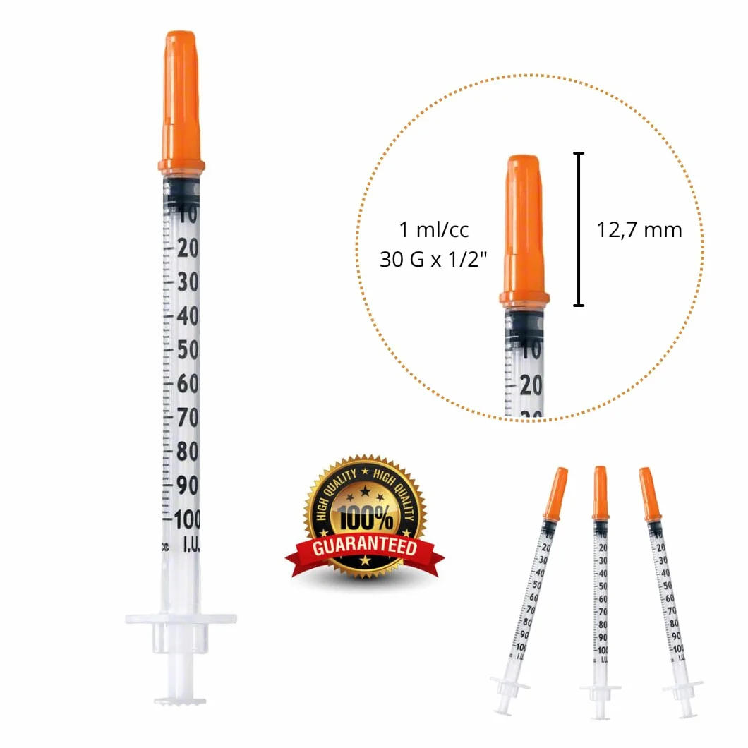 100 x 1 ml/cc plastikowa tuba 30 g (0,3 x 12,7 mm), uniwersalne narzędzia pomiarowe, akcesoria laboratoryjne, pakowane pojedynczo (30 g 1/2")