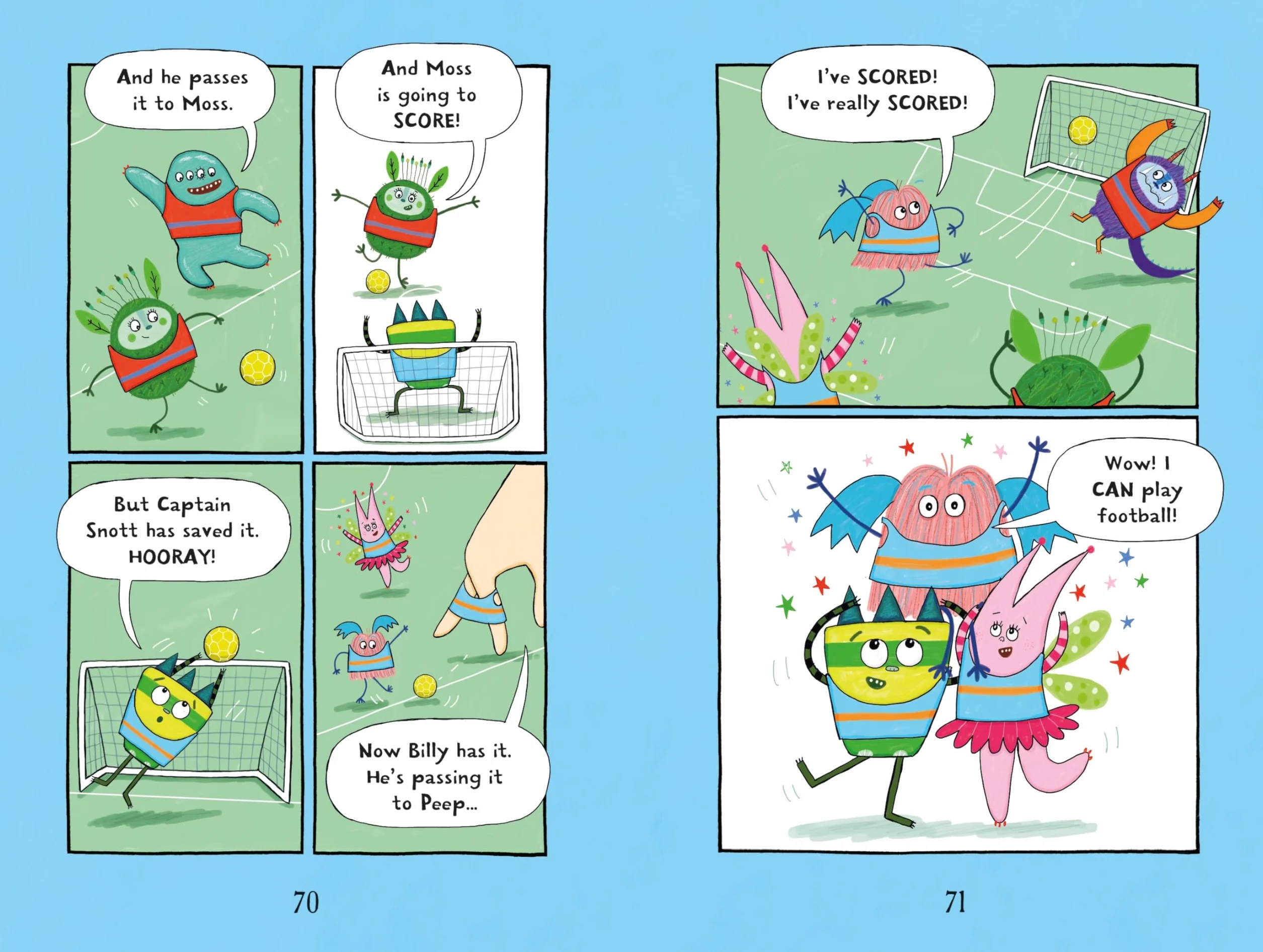 Billy and the Mini Monsters: Monsters Play Football