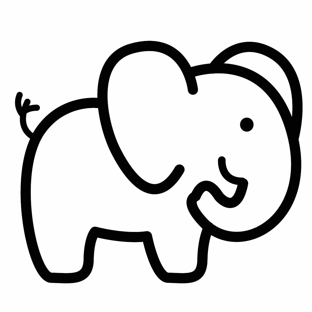Erstes Malbuch Tiere (Malbuch ab 1 Jahr)