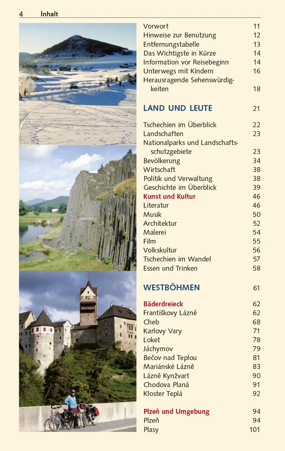 TRESCHER Reiseführer Tschechien: Böhmen, Mähren, Prag, Riesengebirge, Bäderdreieck