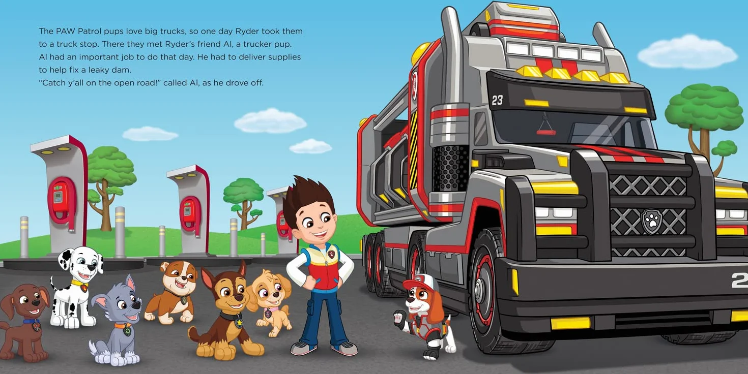 PAW Patrol Big Truck Pups Picture Book: A BRAND NEW action packed story book for 2023 from the hit Nickelodeon series.