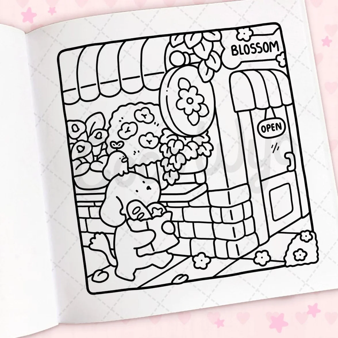Cozy Cuties: A Cute and Comfy Colouring Book