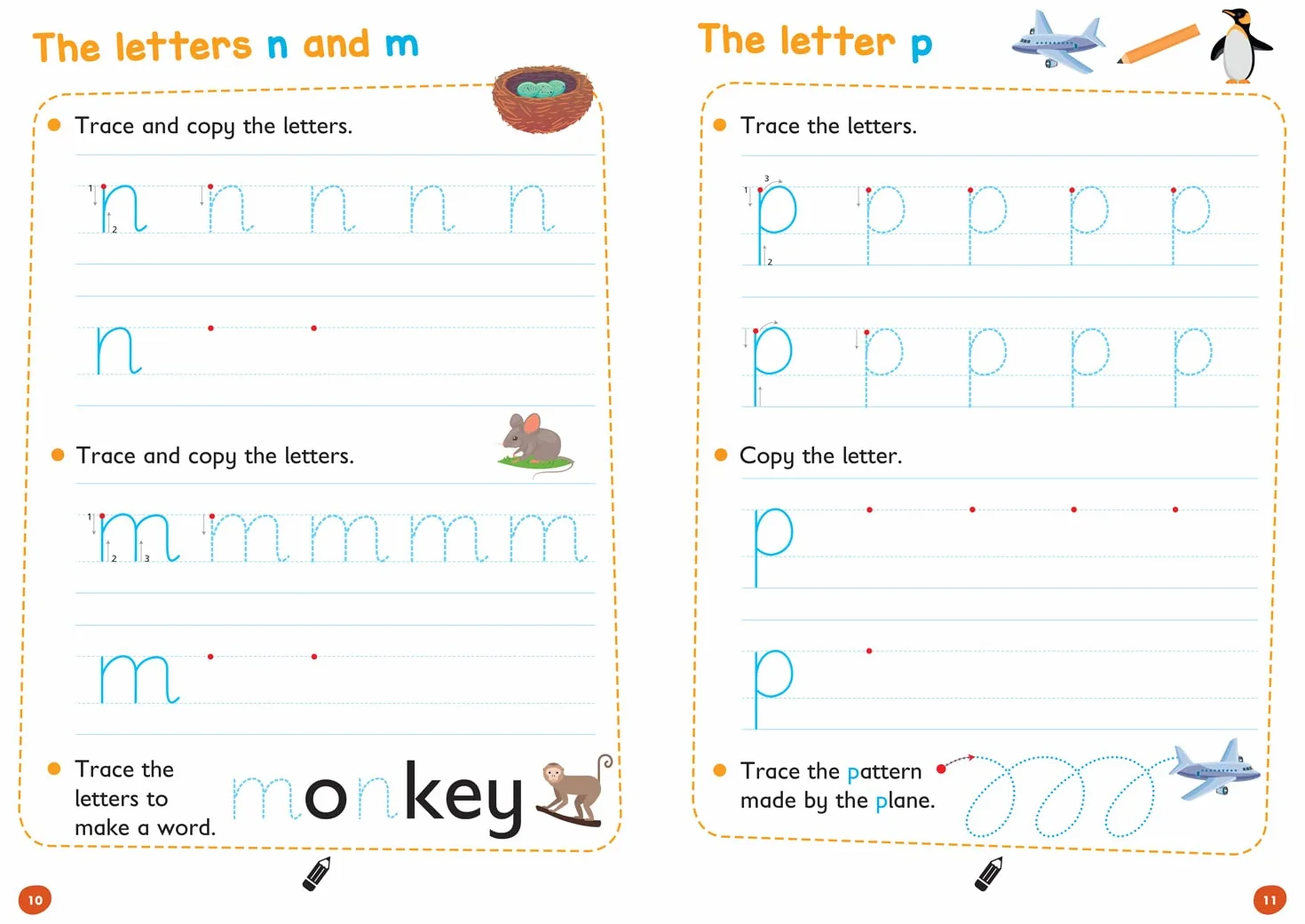 Lower Case Letters Age 3-5 Wipe Clean Activity Book: The ideal home learning resource packed with letter writing practice and early childhood education activities