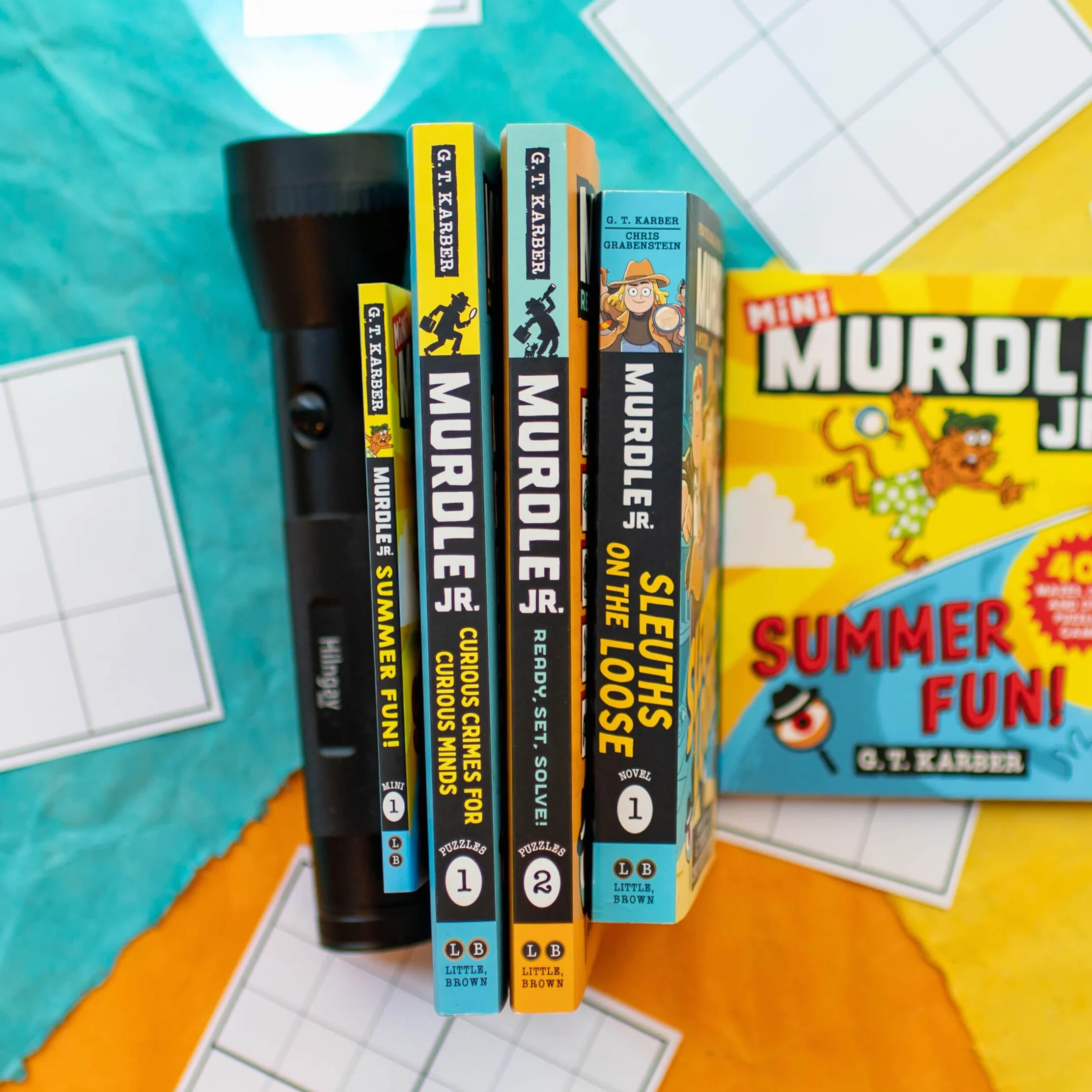 Mini Murdle Jr.: Summer Fun!: 40+ Mazes, Codes, and Other Puzzling Games: 1