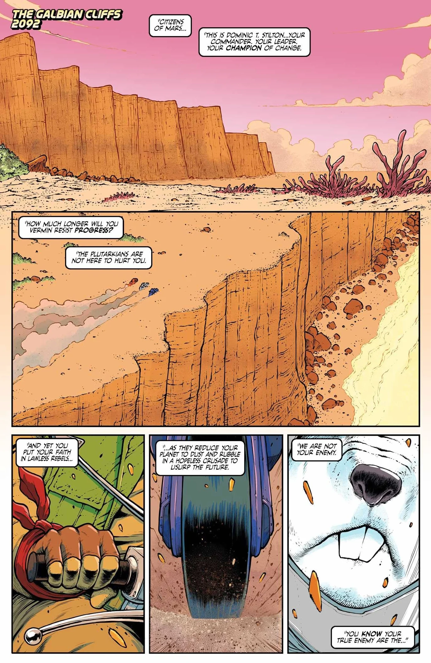 Biker Mice from Mars Vol. 1: Red Planet Panic