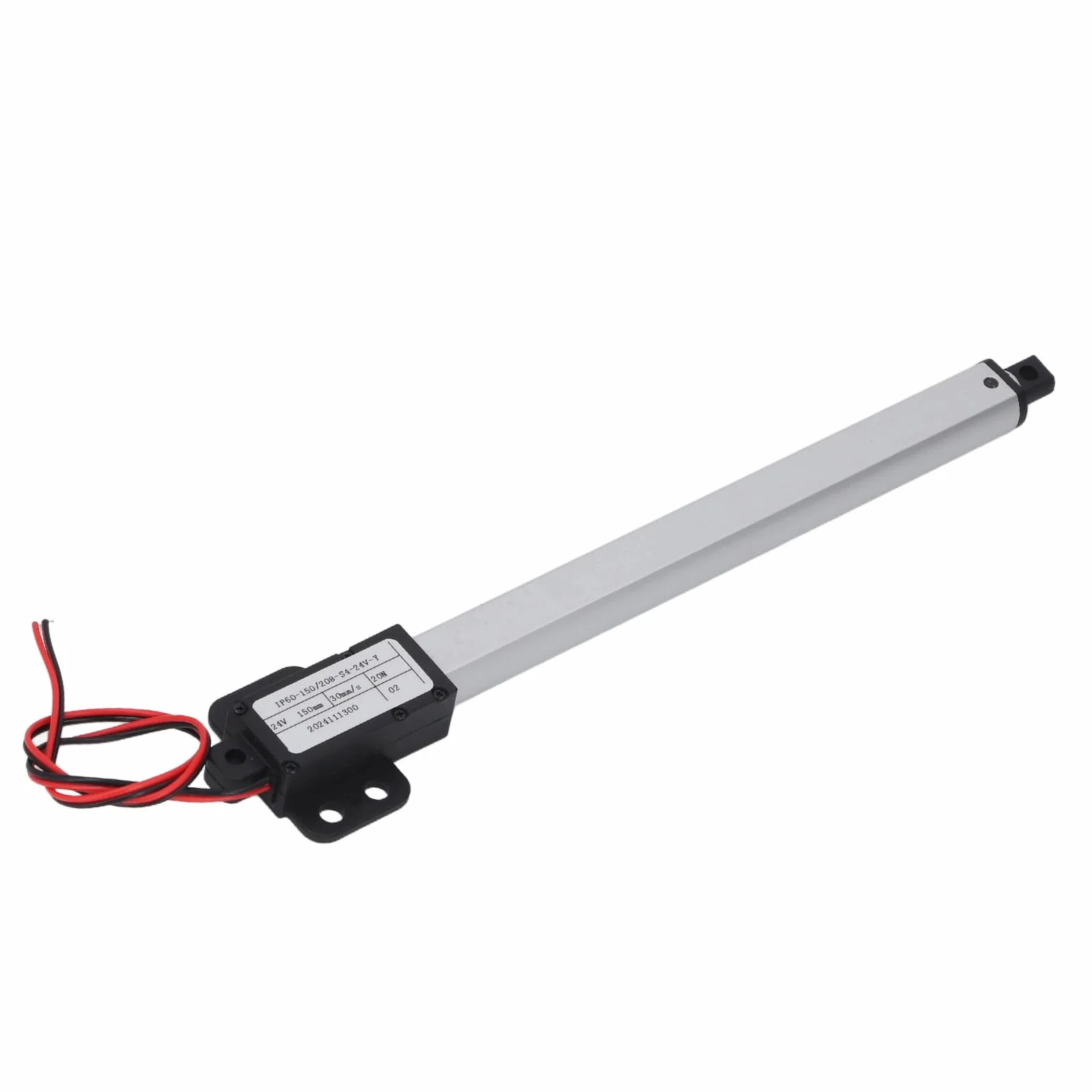 Elektryczny Siłownik Liniowy DC24V 150mm Skoku 20N Ciąg 30mm/s Automatyczny Teleskopowy Siłownik Liniowy