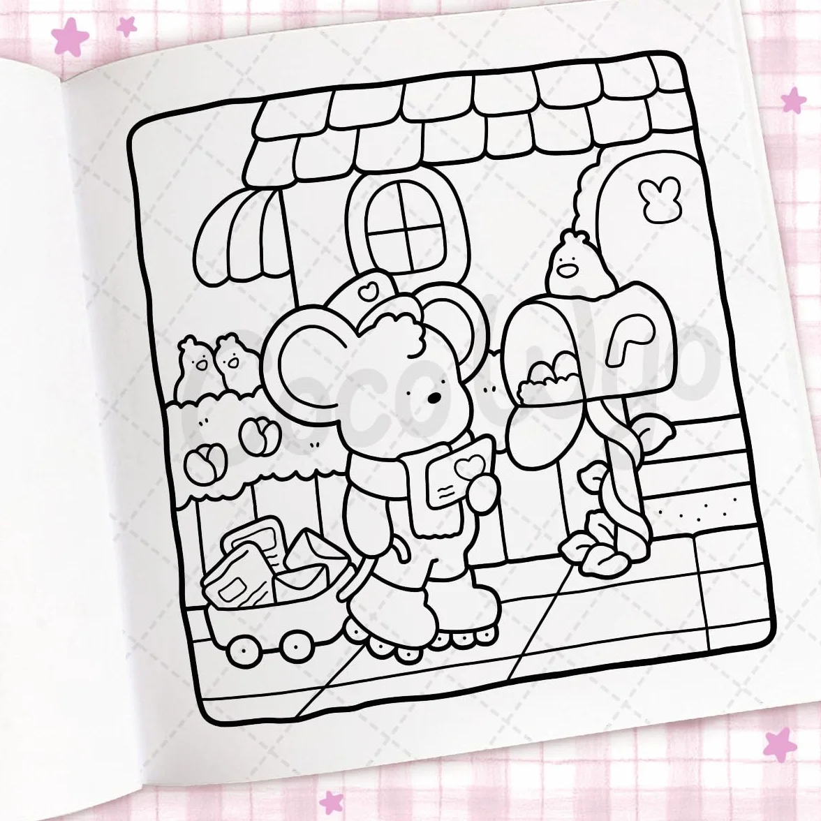 Cozy Days: A cute and comfy colouring book