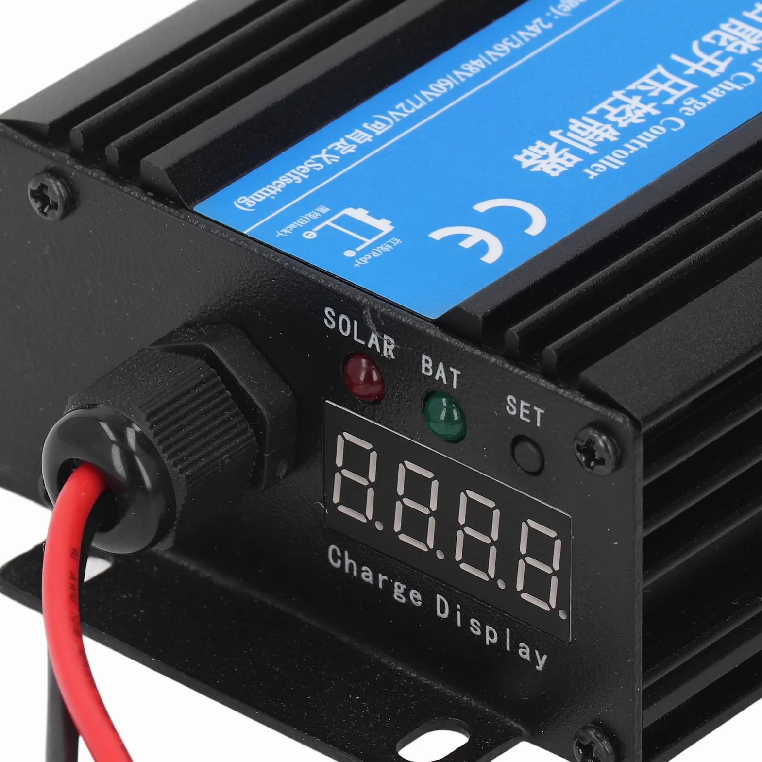 Solar Boost Controller, 24V 36V 48V 60V 72V 300W MPPT Elektryczna ładowarka Słoneczna Kontroler, Panel Słoneczny Bateria Kontrolera