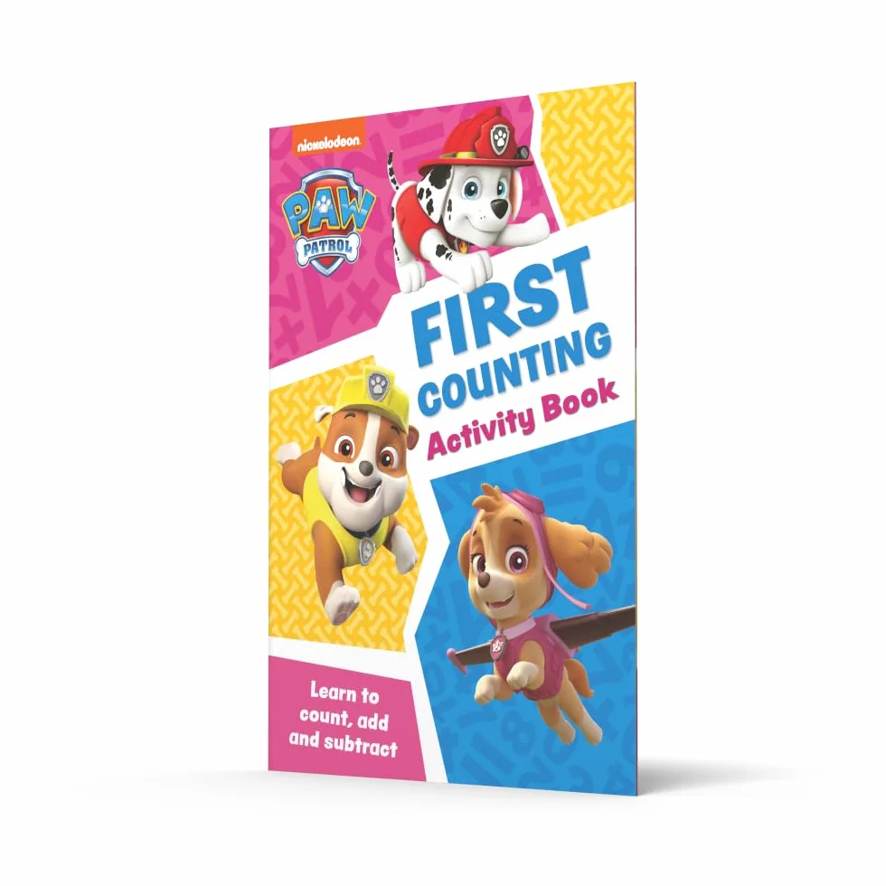 PAW Patrol First Counting Activity Book: Have fun learning to read, write and count with the PAW Patrol pups